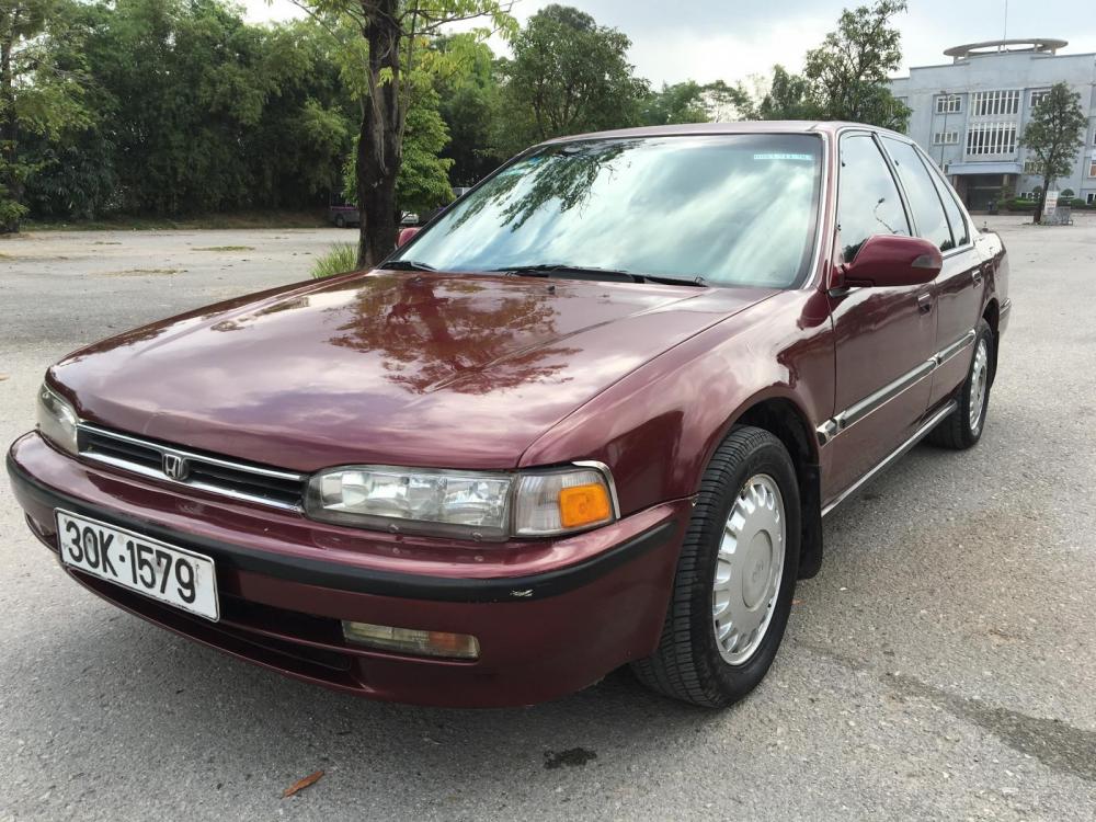 Honda Accord LX 1990 - Cần bán xe Honda Accord LX năm 1990, màu đỏ, nhập khẩu nguyên chiếc