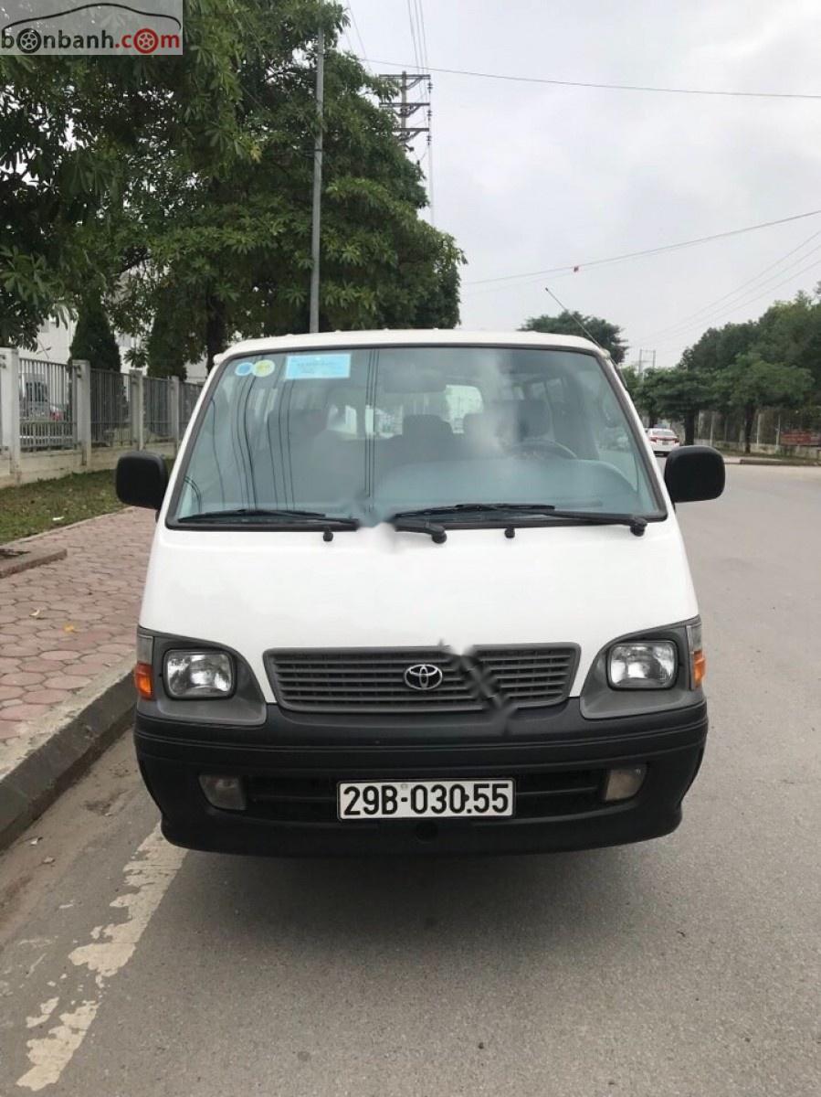 Toyota Hiace Tubor 2002 - Bán Toyota Hiace Tubor năm 2002, màu trắng