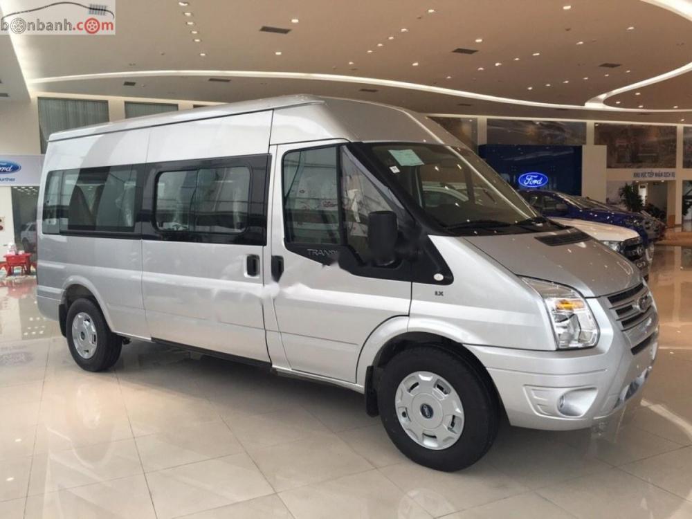 Ford Transit Standard MID 2018 - Bán Ford Transit Standard MID sản xuất năm 2018, màu bạc