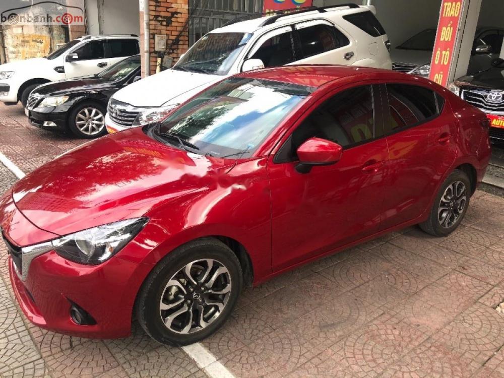 Mazda 2 1.5 AT 2015 - Xe Mazda 2 1.5 AT đời 2015, màu đỏ, nhập khẩu như mới