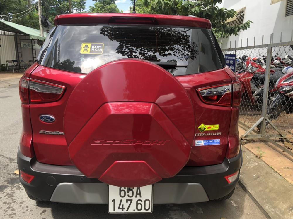 Ford EcoSport Titanium 2018 - Bán Ford Ecosport Titanium, sx 2018, màu đỏ, chạy 3,000 km, giá 627 triệu