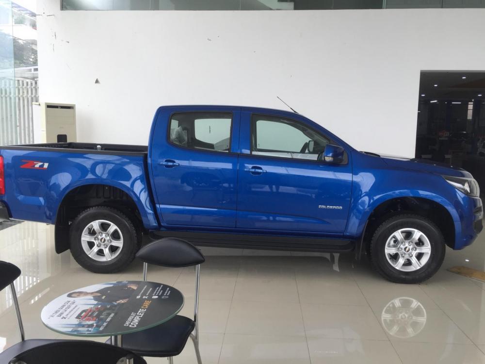 Chevrolet Colorado LT AT, 4x2 2018 - Bán Colorado, AT, 4x2, màu xanh - Hỗ trợ vay trả góp và lăn bán - Chỉ vơi 160 triệu sở hữu ngay chiếc - LH: 0964280769