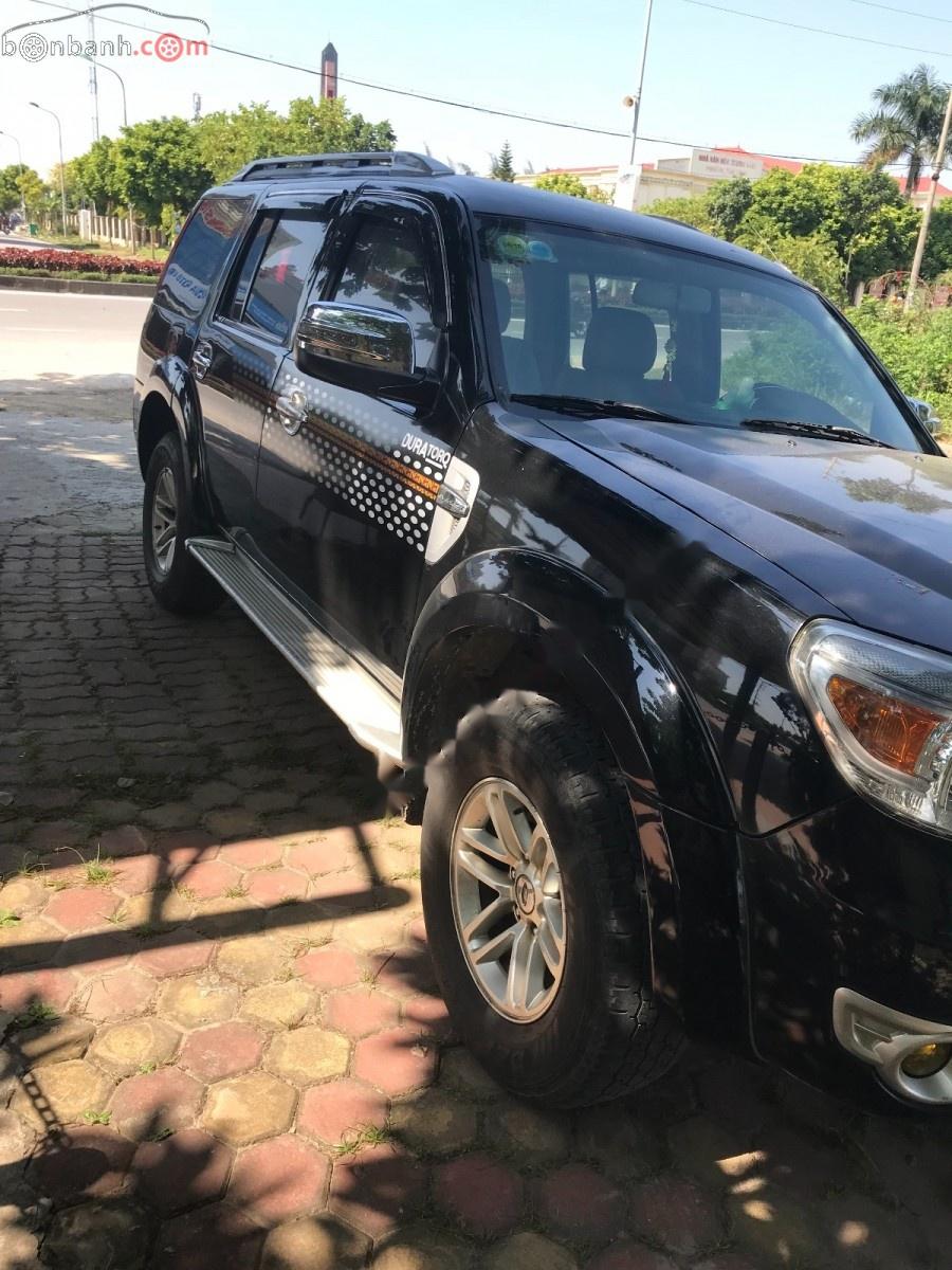 Ford Everest 2.5L 4x2 MT 2009 - Cần bán xe Ford Everest 2.5L 4x2 MT sản xuất năm 2009, màu đen, giá 455tr