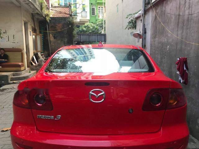 Mazda 3   2005 - Bán Mazda 3 năm sản xuất 2005, màu đỏ số sàn, giá 225tr