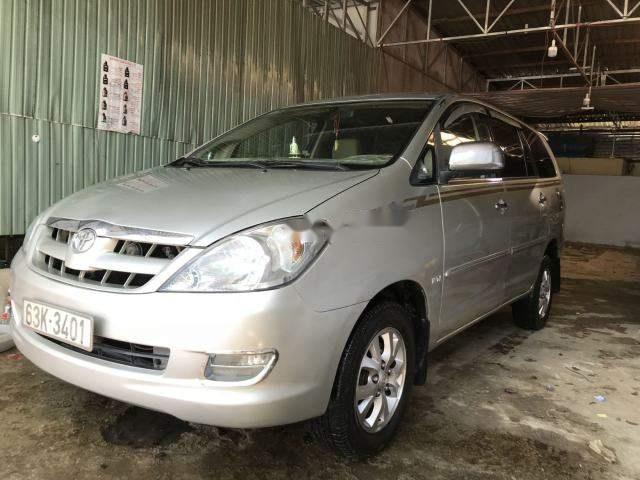 Toyota Innova   2007 - Bán xe Toyota Innova sản xuất năm 2007, màu bạc, chính chủ