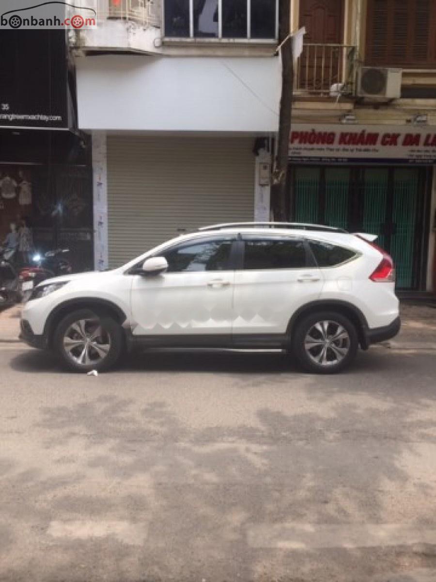 Honda CR V 2.4 AT 2014 - Chính chủ bán Honda CR V 2.4 AT đời 2014, màu trắng