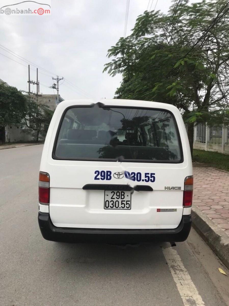 Toyota Hiace Tubor 2002 - Bán Toyota Hiace Tubor năm 2002, màu trắng