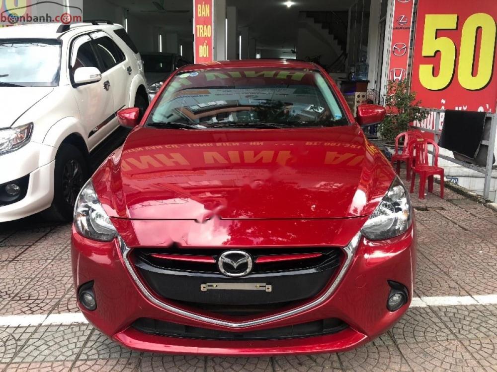 Mazda 2 1.5 AT 2015 - Xe Mazda 2 1.5 AT đời 2015, màu đỏ, nhập khẩu như mới