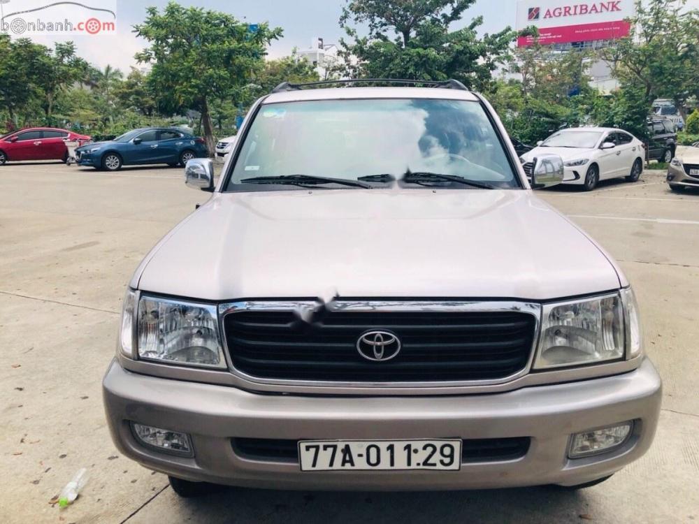 Toyota Land Cruiser 2002 - Bán Toyota Land Cruiser năm 2002, màu bạc, nhập khẩu