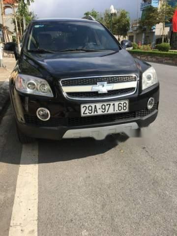 Chevrolet Captiva   2008 - Cần bán Chevrolet Captiva 2008, màu đen số tự động