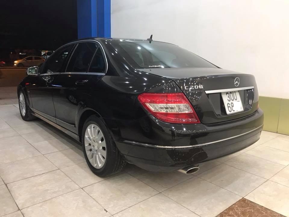 Mercedes-Benz C class C200  2009 - Bán ô tô Mercedes năm 2009, màu đen, một chủ sử dụng từ mới