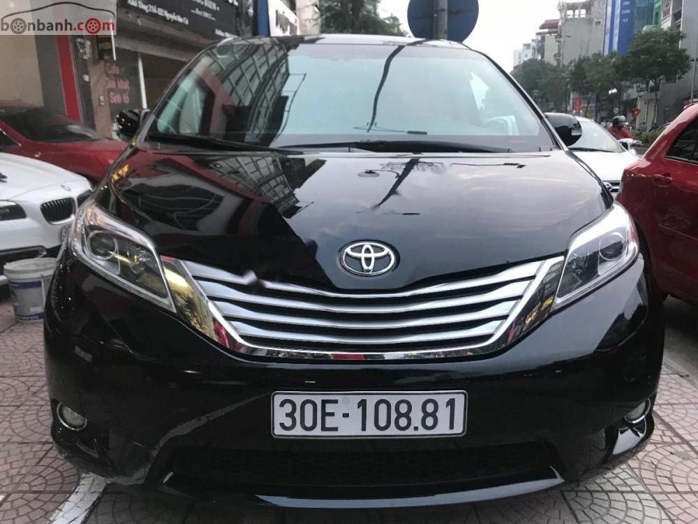 Toyota Sienna Limited 3.5 2015 - Bán Toyota Sienna Limited 3.5 đời 2015, màu đen, nhập khẩu