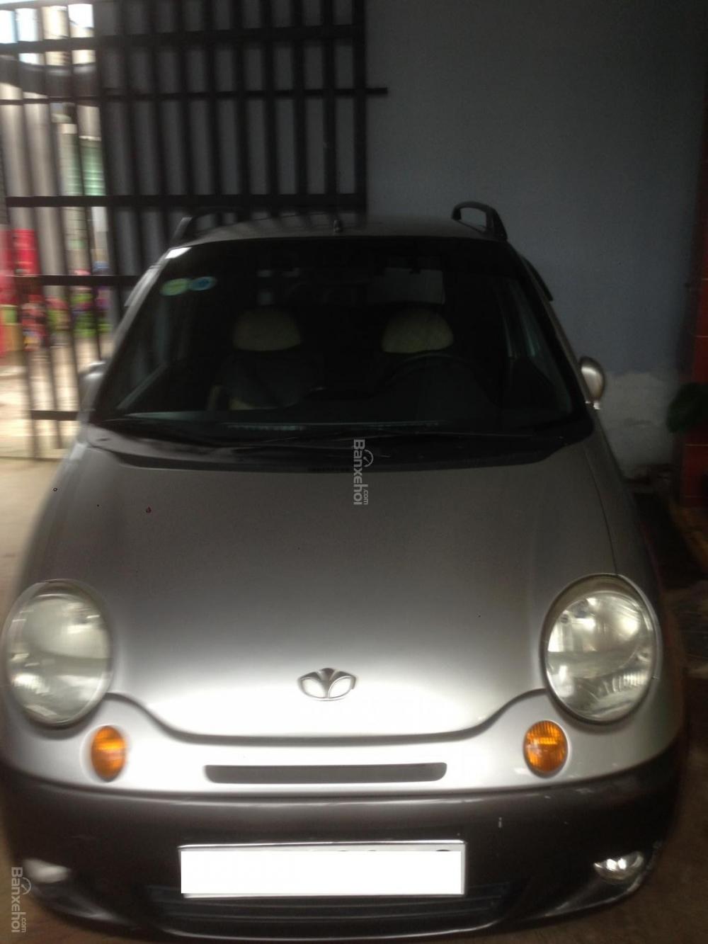 Daewoo Matiz SE 2005 - Cần bán xe Daewoo Matiz SE đời 2005, màu bạc