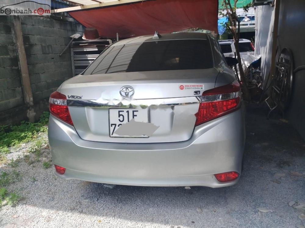 Toyota Vios 1.5G 2016 - Bán Toyota Vios 1.5G sản xuất năm 2016, màu bạc như mới 