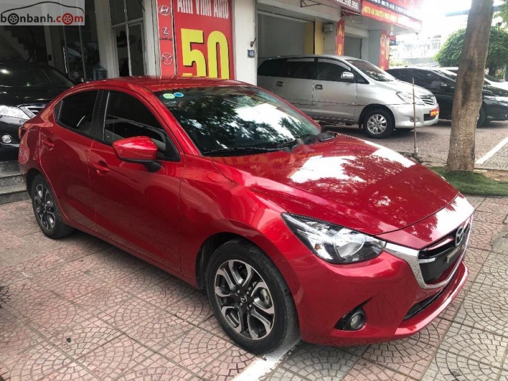 Mazda 2 1.5 AT 2015 - Xe Mazda 2 1.5 AT đời 2015, màu đỏ, nhập khẩu như mới