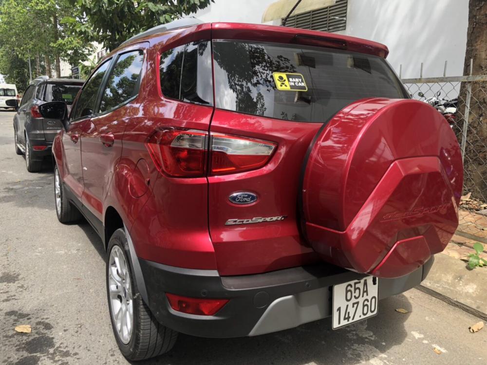 Ford EcoSport Titanium 2018 - Bán Ford Ecosport Titanium, sx 2018, màu đỏ, chạy 3,000 km, giá 627 triệu