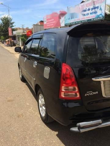 Toyota Innova   2007 - Bán Toyota Innova năm 2007, màu đen, chính chủ, 335 triệu