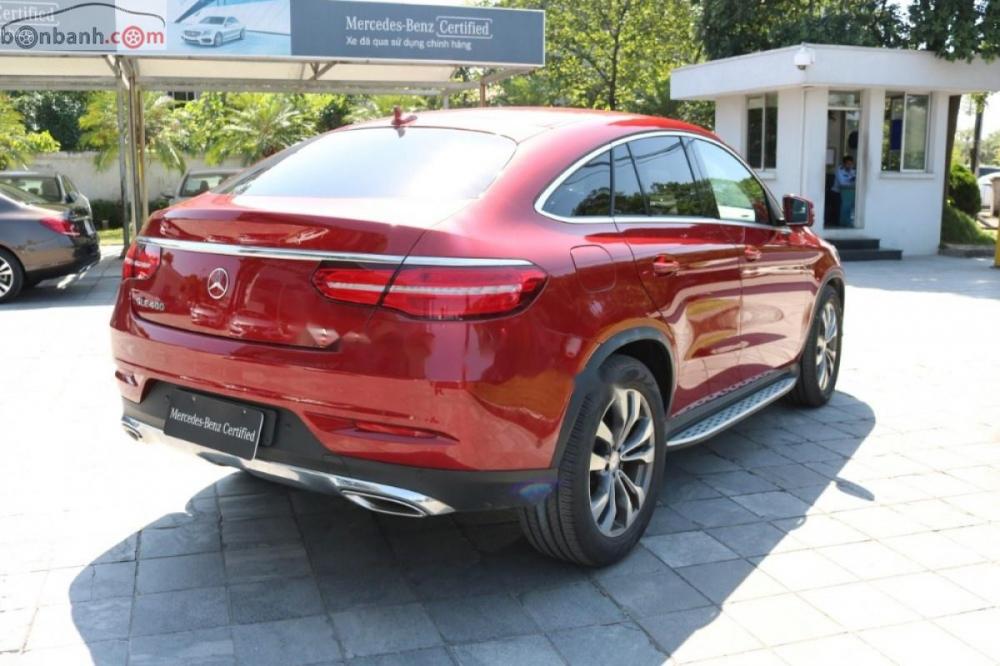 Mercedes-Benz GLE-Class GLE 400 2016 - Bán xe Mercedes GLE 400 2016, màu đỏ, xe nhập số tự động