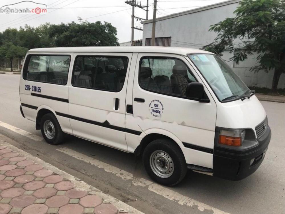 Toyota Hiace Tubor 2002 - Bán Toyota Hiace Tubor năm 2002, màu trắng