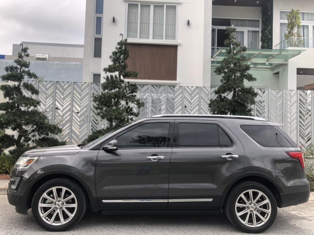 Ford Explorer 2.3 Ecoboost  2017 - Bán Ford Explorer 2.3 Ecoboost 2017 màu xám, xe đi rất kĩ