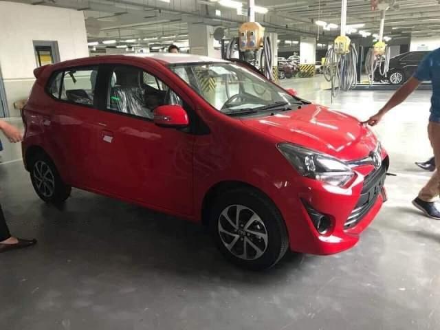 Toyota Wigo 1.2MT 2018 - Bán ô tô Toyota Wigo 1.2MT năm sản xuất 2018, màu đỏ, giá 345tr