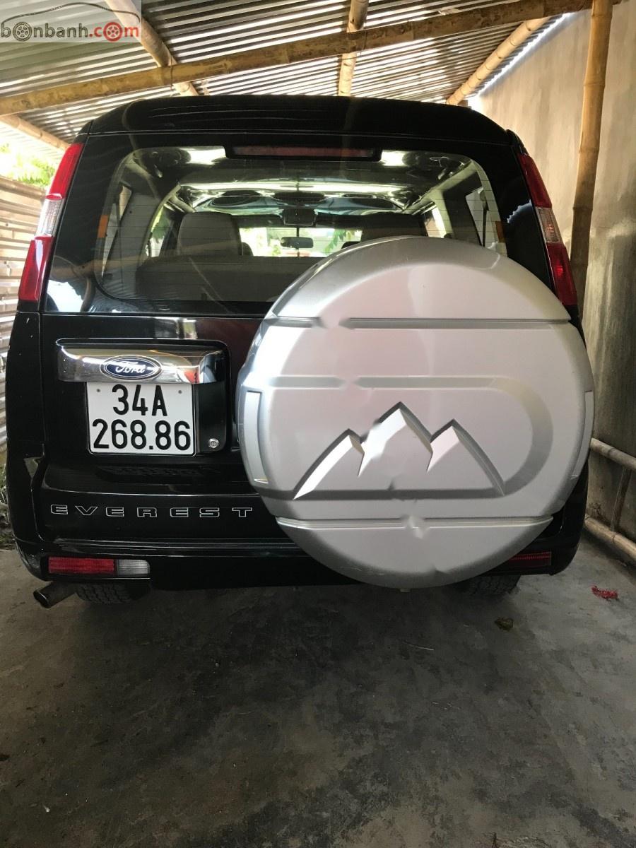 Ford Everest 2.5L 4x2 MT 2009 - Cần bán xe Ford Everest 2.5L 4x2 MT sản xuất năm 2009, màu đen, giá 455tr