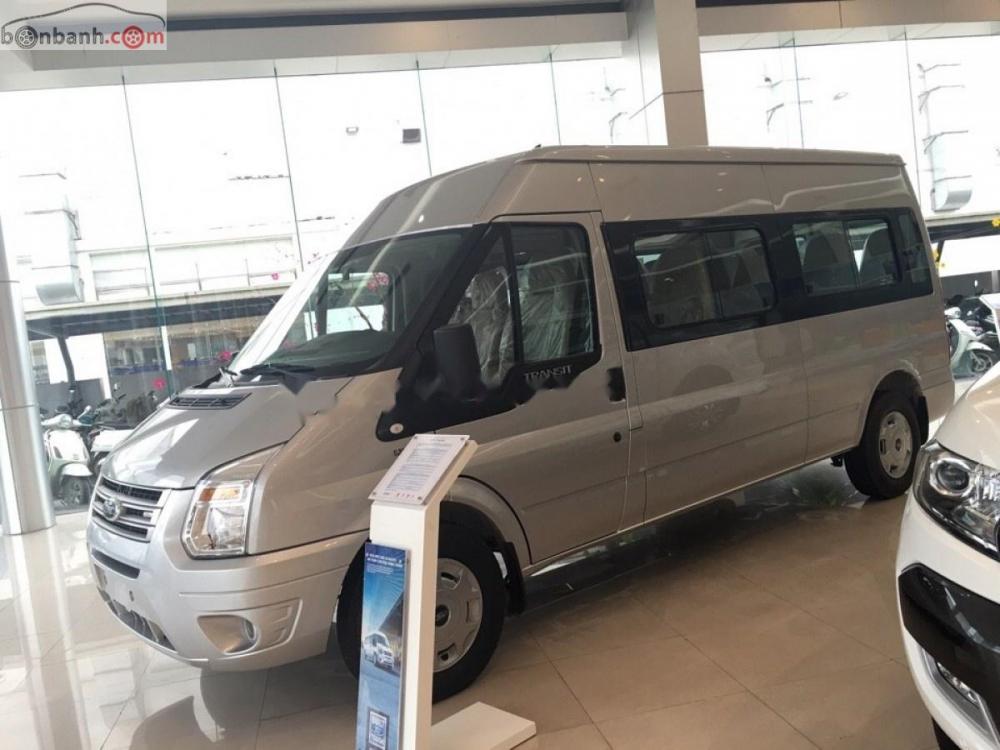 Ford Transit Standard MID 2018 - Bán Ford Transit Standard MID sản xuất năm 2018, màu bạc