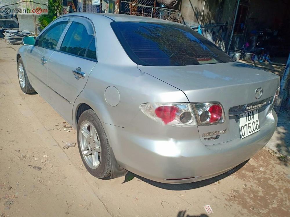 Mazda 6 2.0 MT 2003 - Bán Mazda 6 2.0 MT đời 2003, màu bạc  