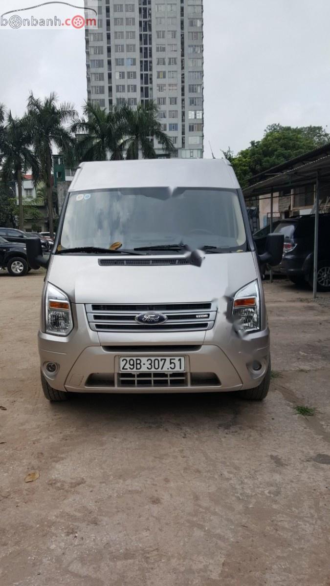 Ford Transit Standard MID 2015 - Cần bán xe Ford Transit Standard MID đời 2015, màu bạc, xe gia đình 