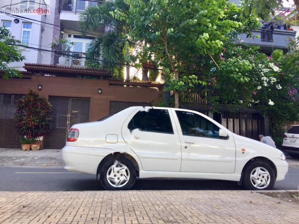 Fiat Siena ELX 1.3 2003 - Cần bán xe Fiat Siena ELX 1.3 sản xuất 2003, màu trắng, giá chỉ 110 triệu