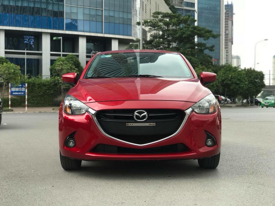 Mazda 2 1.6 AT 2015 - Bán xe Mazda 2 1.6 AT đời 2015, màu đỏ, nhập khẩu nguyên chiếc giá cạnh tranh