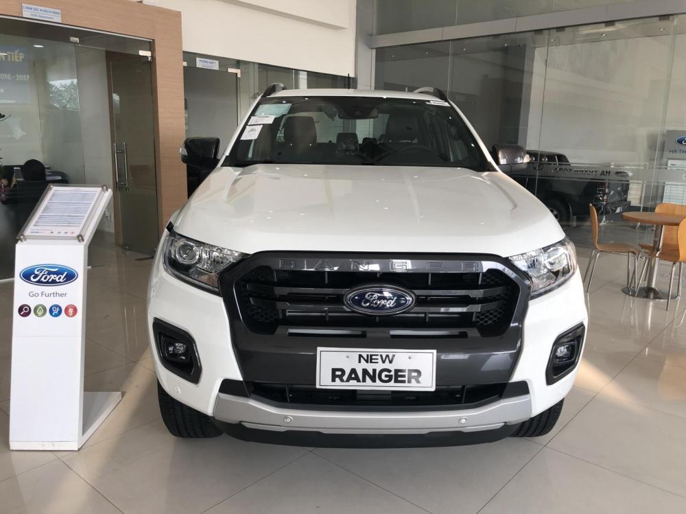 Ford Ranger Wildtrak 4x4 2018 - Bán Ford Ranger Wildtrak 4x4 mới 100%. Trả trước 20% lấy xe ngay - LH 0974003989