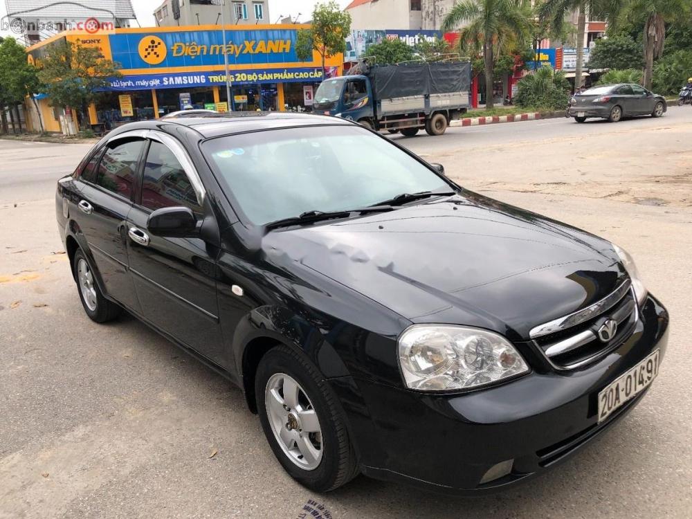 Daewoo Lacetti EX 1.6MT  2011 - Bán xe Daewoo Lacetti năm 2011, màu đen xe gia đình