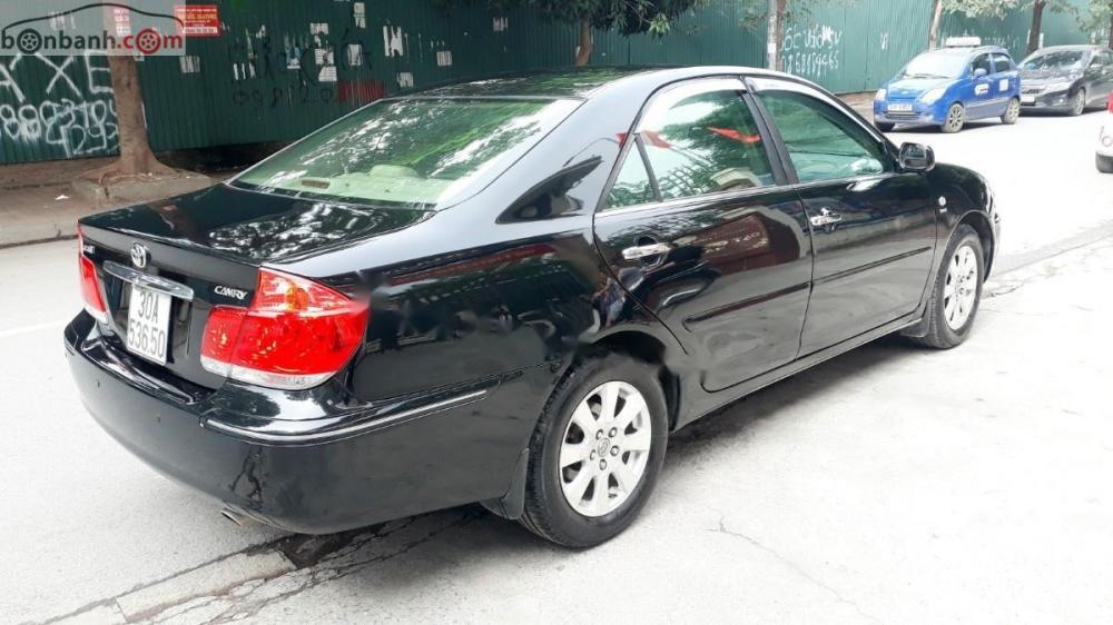 Toyota Camry 2.4 G 2004 - Bán xe Toyota Camry 2.4 G 2004, màu đen chính chủ