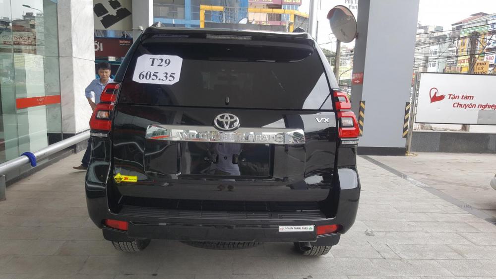 Toyota Land Cruiser Prado 2.7L VX 2018 - Bán Toyota Land Cruiser Prado 2.7L VX nhập khẩu, hỗ trợ ngân hàng lãi suất cạnh tranh. Hotline 0987404316