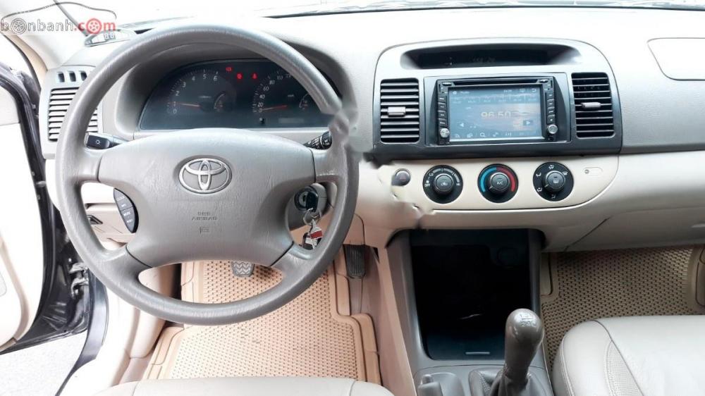 Toyota Camry 2.4 G 2004 - Bán xe Toyota Camry 2.4 G 2004, màu đen chính chủ