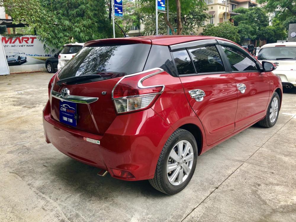 Toyota Yaris G 2015 - Cần bán Toyota Yaris G sản xuất năm 2015, màu đỏ, nhập khẩu, 590 triệu