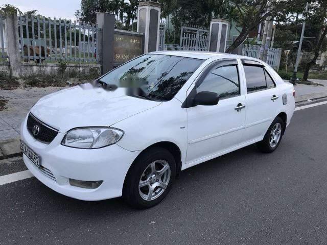 Toyota Vios   G  2003 - Cần bán xe Toyota Vios G đời 2003, màu trắng, 185 triệu