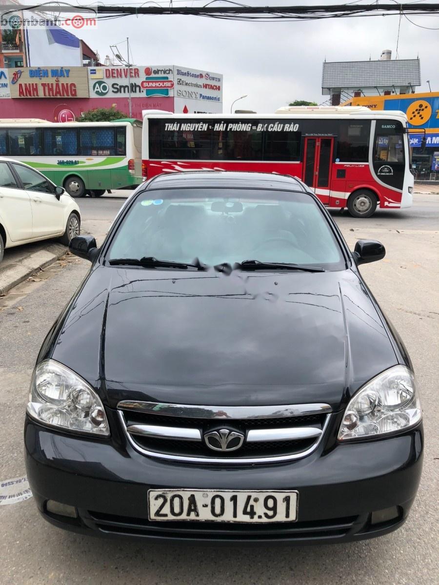 Daewoo Lacetti EX 1.6MT  2011 - Bán xe Daewoo Lacetti năm 2011, màu đen xe gia đình