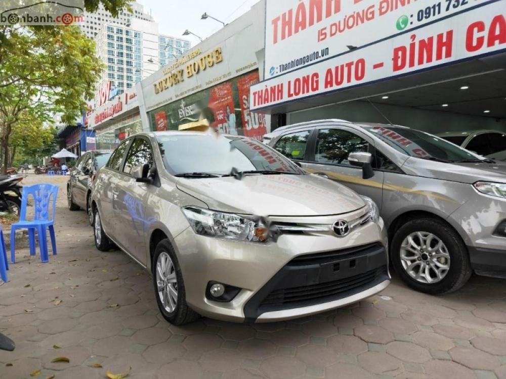 Toyota Vios E MT 2018 - Bán Toyota Vios E MT năm 2018, màu vàng số sàn, giá chỉ 529 triệu