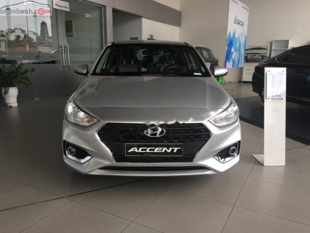 Hyundai Accent 1.4 MT 2018 - Bán Hyundai Accent 1.4 MT 2018, màu bạc