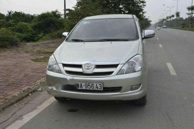 Toyota Innova  G  2007 - Cần bán lại xe Toyota Innova G đời 2007, màu bạc giá cạnh tranh