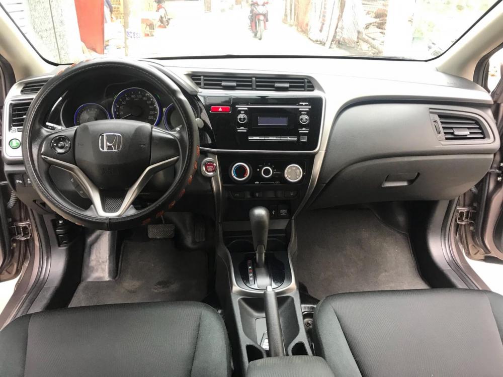 Honda City AT 2017 - Bán nhanh trả nợ Honda City tự động 2016, Đk 2017 nâu titan rất đẹp