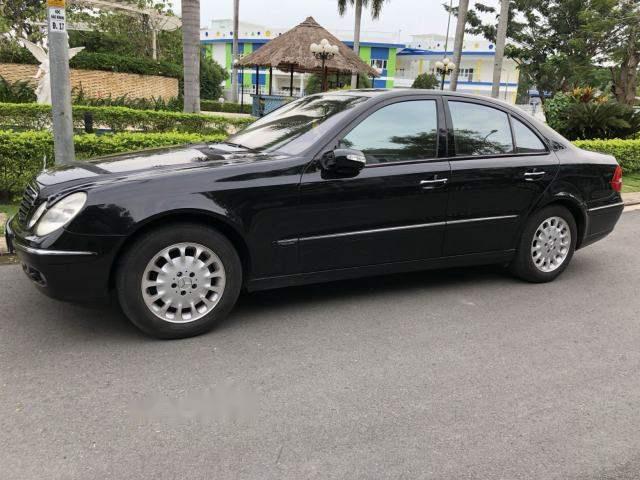 Mercedes-Benz E class  E200 2004 - Bán Mercedes E200 năm 2004, màu đen, xe nhập, 350 triệu