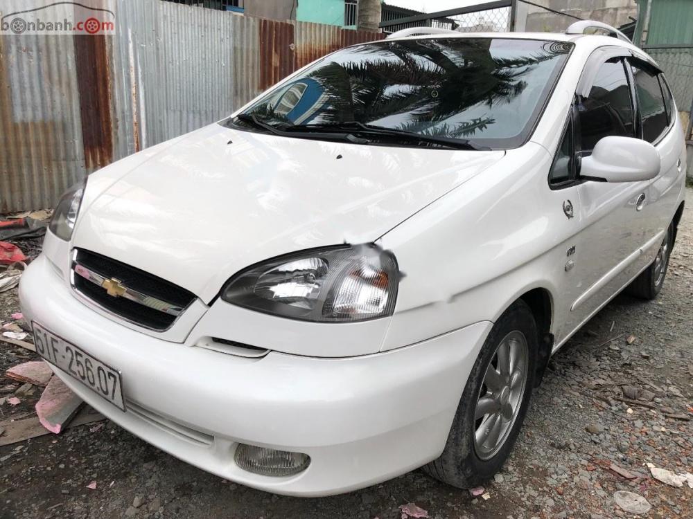 Chevrolet Vivant AT 2008 - Bán xe Chevrolet Vivant AT đời 2008, màu trắng số tự động, 197 triệu