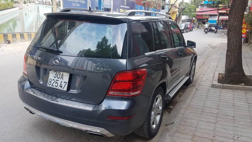 Mercedes-Benz GLK Class  CRDI 4 Matic 220  2013 - Bán ô tô Mercedes GLK 220 năm sản xuất 2013, màu xám (ghi)