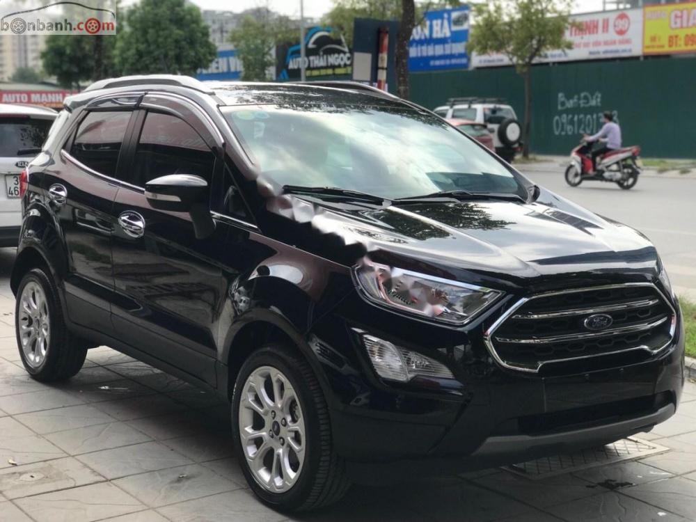 Ford EcoSport Titanium 1.5AT 2018 - Bán ô tô Ford EcoSport Titanium 1.5AT sản xuất 2018, màu đen