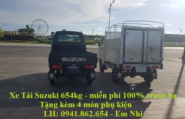 Suzuki Super Carry Truck 2018 - Bán xe tải Suzuki Truck 645kg tháng 11 này nhận ngay khuyến mãi 100%, trước bạ miễn phí