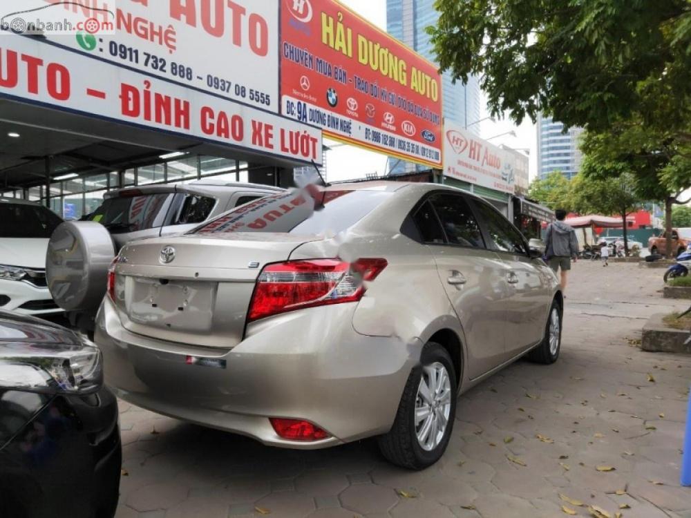 Toyota Vios E MT 2018 - Bán Toyota Vios E MT năm 2018, màu vàng số sàn, giá chỉ 529 triệu