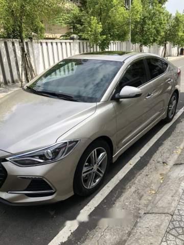 Hyundai Elantra  Sport  2018 - Cần bán lại xe Hyundai Elantra Sport sản xuất 2018, màu ghi vàng

